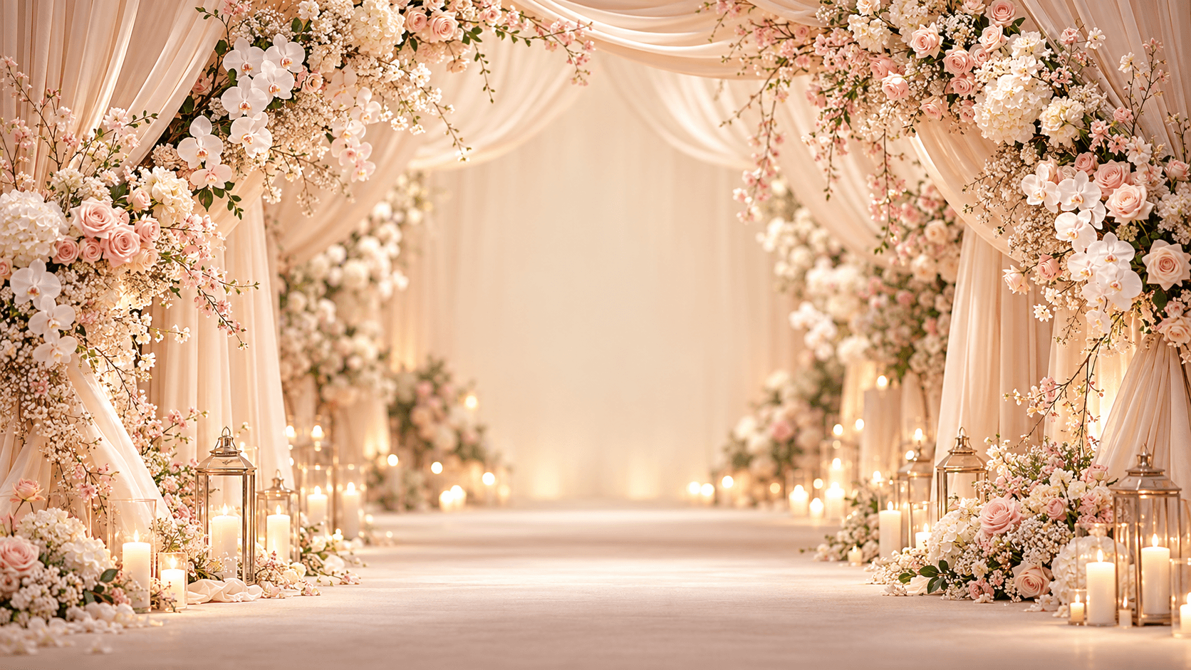 Blush Drape Backdrop